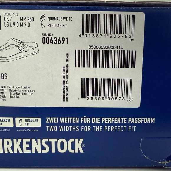 Birkenstock Unisex Gizeh BS Black - Picture 3 of 6